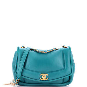 Chanel Vintage Puffy Flap Bag Lambskin #240525C30B